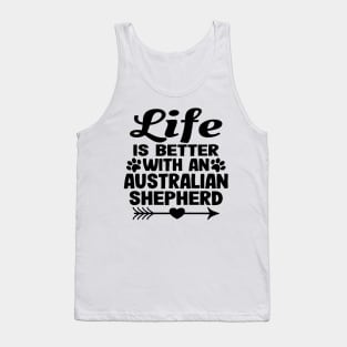 Australian Shepherd Aussie Dog Mom Dad Funny Gift Tank Top